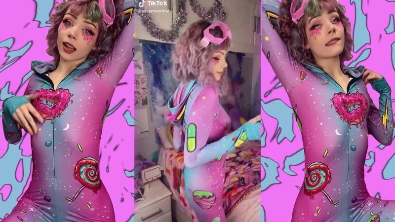 Adventurer Nat Is A Social Media E-Girl Slut (a Tiktok Onlyfans Pmv)